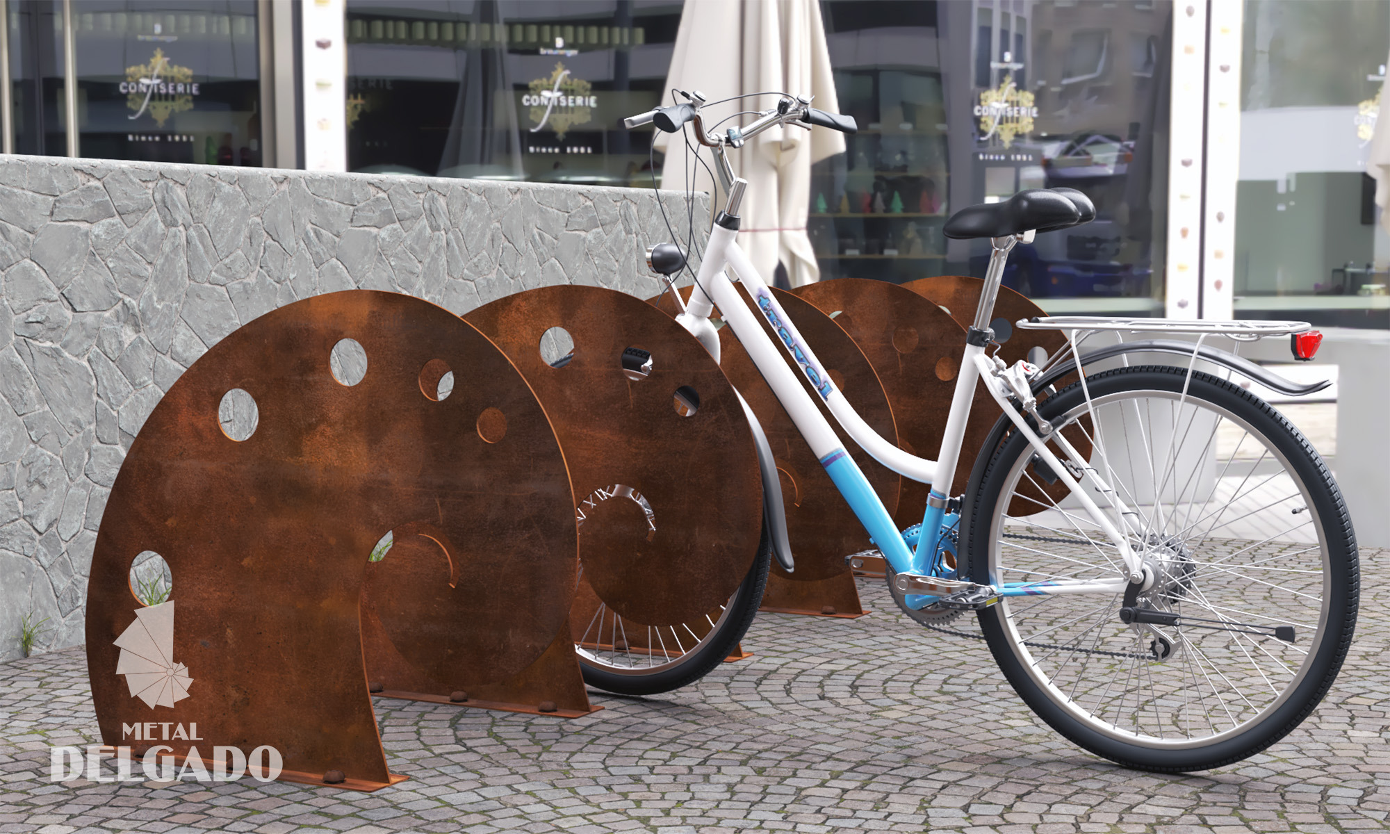 Mobiliario urbano metal